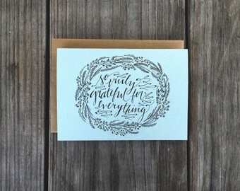 So Grateful Cards, Wedding Thank Yous, Thank You Cards Set,