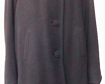 Large Long Wool Coat Hand Tailored in Hong Kong