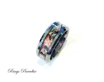 wedding band tungsten band his hand hers ring promise rings tungsten - Camo Wedding Ring Sets His And Hers wedding band tungsten band his hand hers ring promise rings tungsten - Camo Wedding Ring Sets His And Hers
