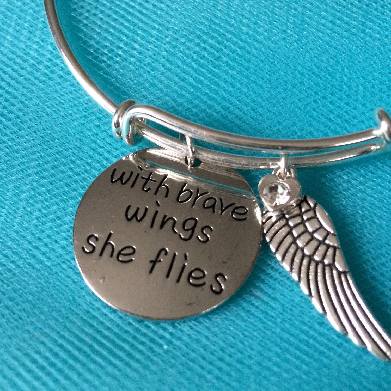 Angel bracelet angel wing bracelet angel charm bracelet