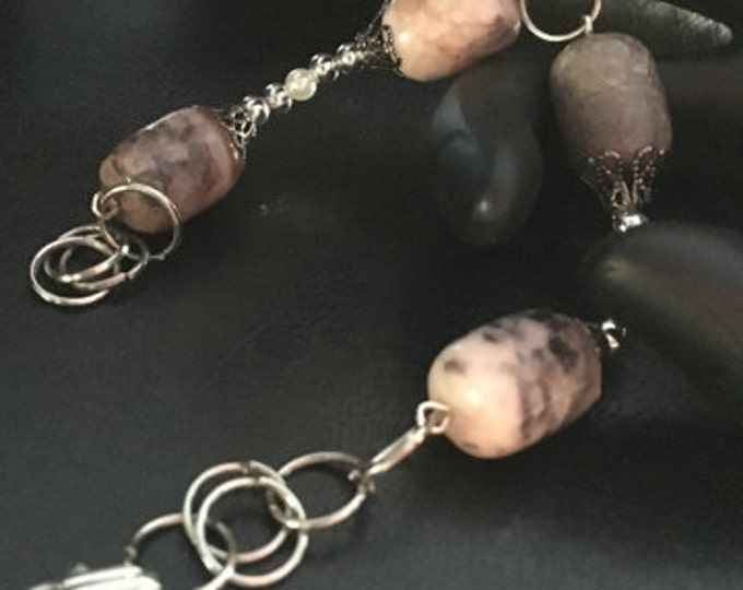 Pink Zebra Jasper Bracelet