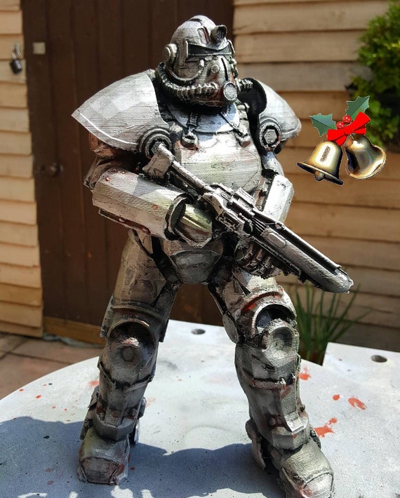 Fallout 4 T51 Power Armor Display Model by 3DPrintmanUK on Etsy