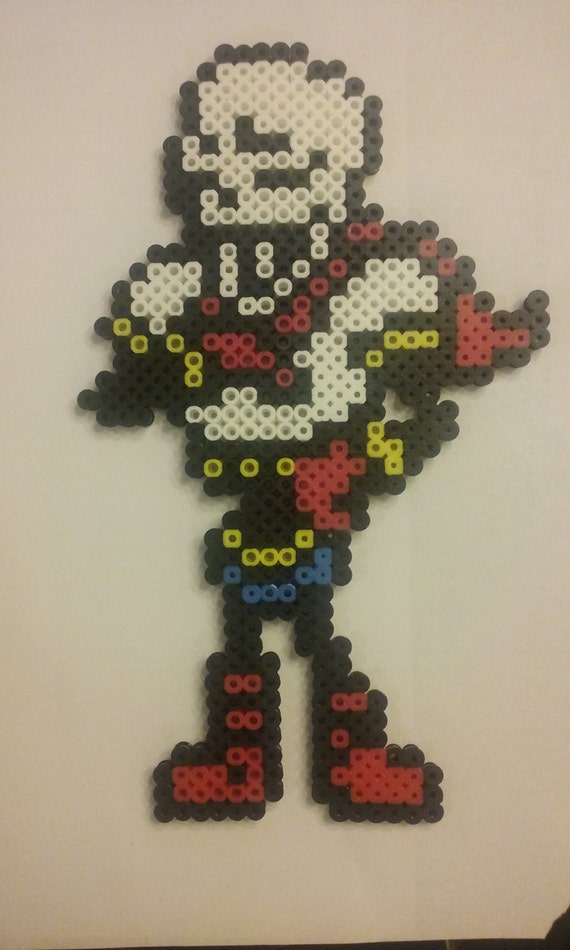 Items similar to Proud Papyrus Perler Bead Sprite/Pixel Art (Undertale ...