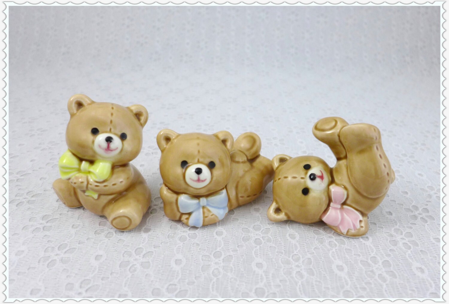 teddy bear figurines collectibles