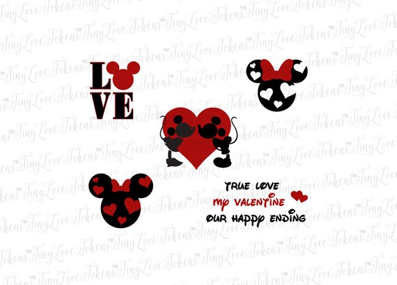 Download Disney Valentine SVG Design for Silhouette or by ...