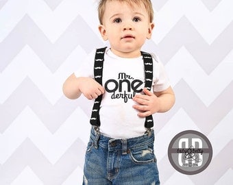 Boys First Birthday Shirt, Boys 1st birthday shirt, DIY, Iron On Transfer, Mr. One derful, 1st Birthday Boy Outfit, First Birthday Shirt