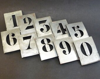 Vintage letter stencils – Etsy