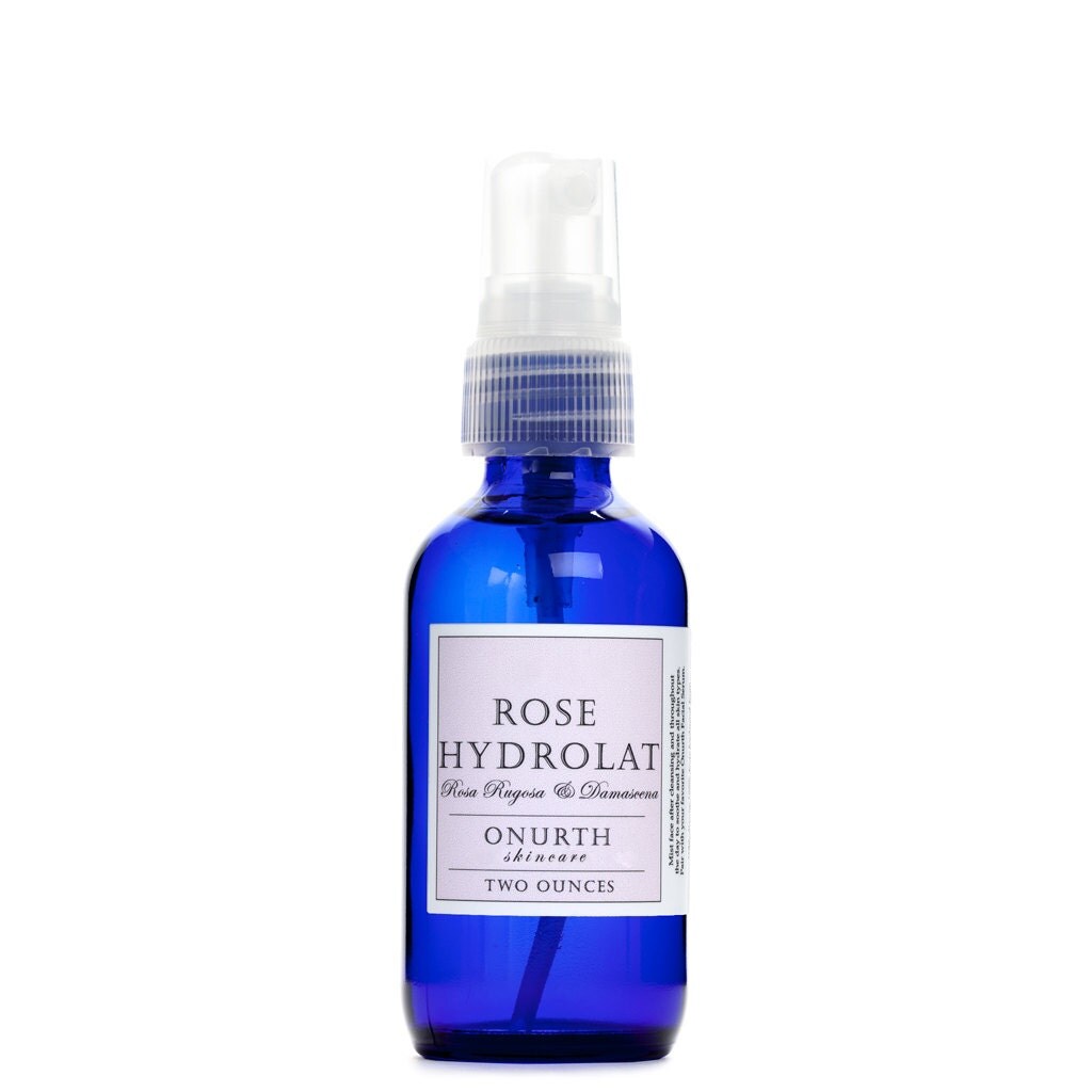 Rose Hydrolat Facial Mist Rose Hydrosol Rose Water by Onurth