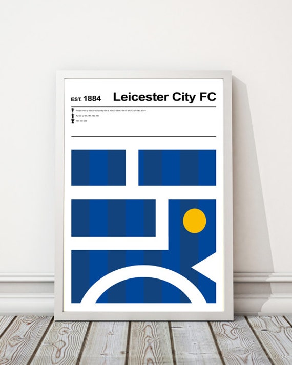 Leicester City FC Framed print Framed print Leicester