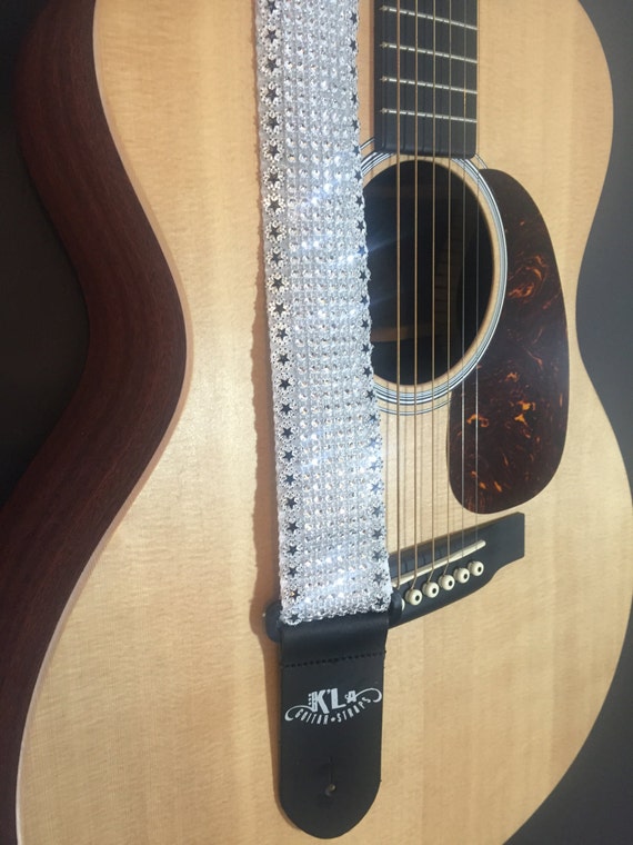 Sparkly Guitar Strap by KLASTRAPS on Etsy