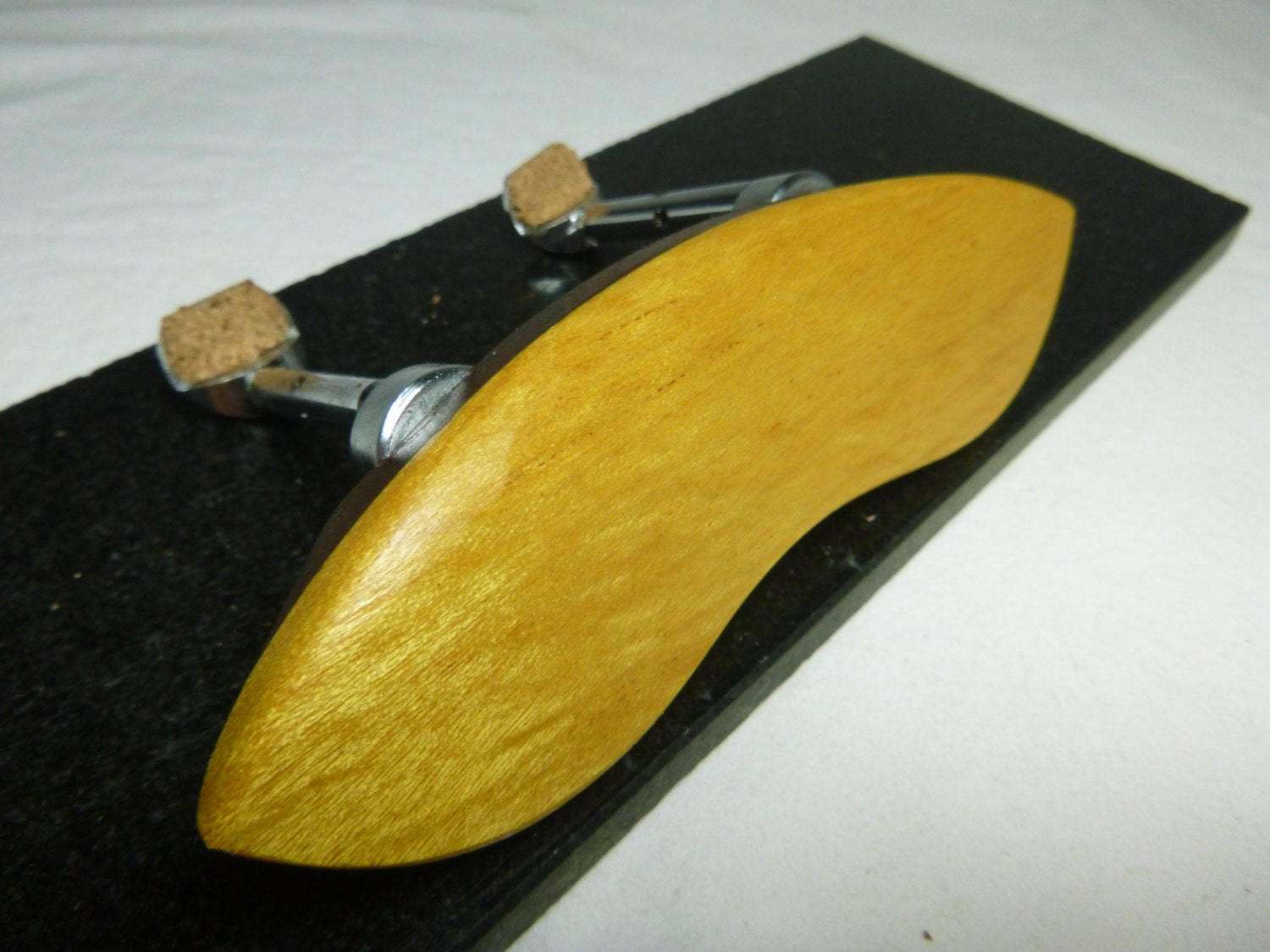 Yellowheart Mandolin/Mandola Armrest Handmade by LeosWood