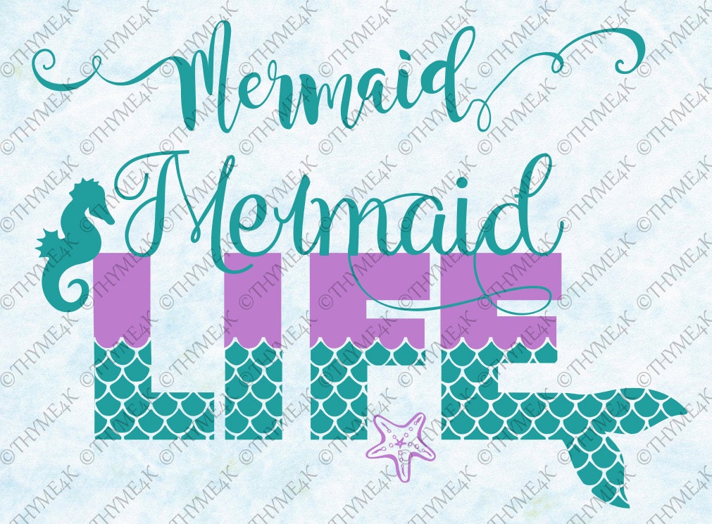 Free Free 241 Mermaid Life Svg SVG PNG EPS DXF File