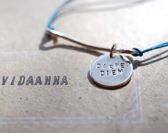 43* "Carpe Diem" Bracelet - Sterling Silver 925