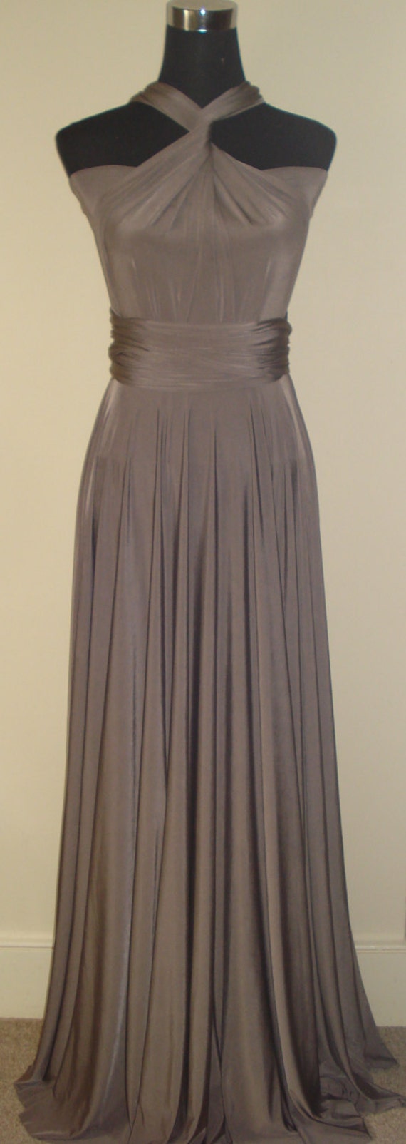 Mocha Bridesmaid Dresses 3