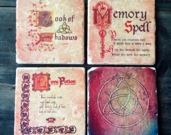 Charmed Book of Shadows Coaster or Decor Accent