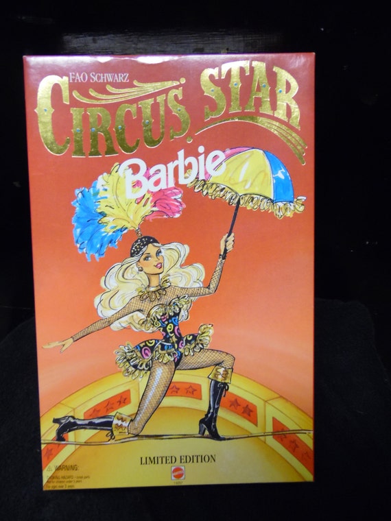 FAO Schwarz Circus Star Barbie Doll 1994