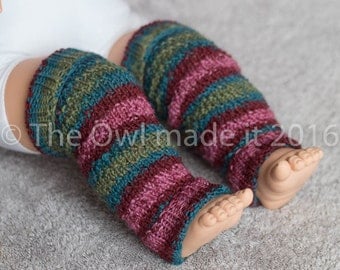 Christmas Baby leg warmers Toddler leg warmers Newborn prop Christmas prop Wool leg warmers Baby Gift Toddler Gift Knit for kids UK seller