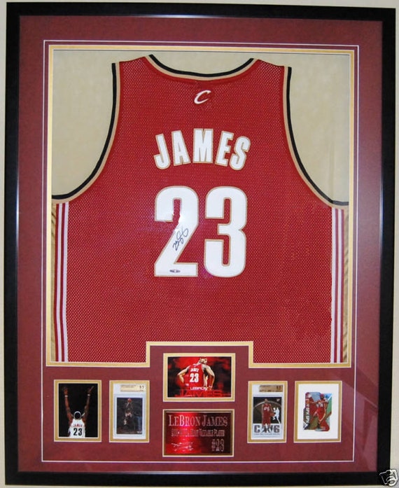 32x40 Custom Framing Shadowbox Frame Jersey Galllery solid