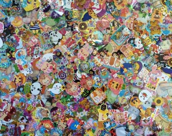 Kawaii Sticker Flakes/Seal Flakes Grab Bag 100 pcs