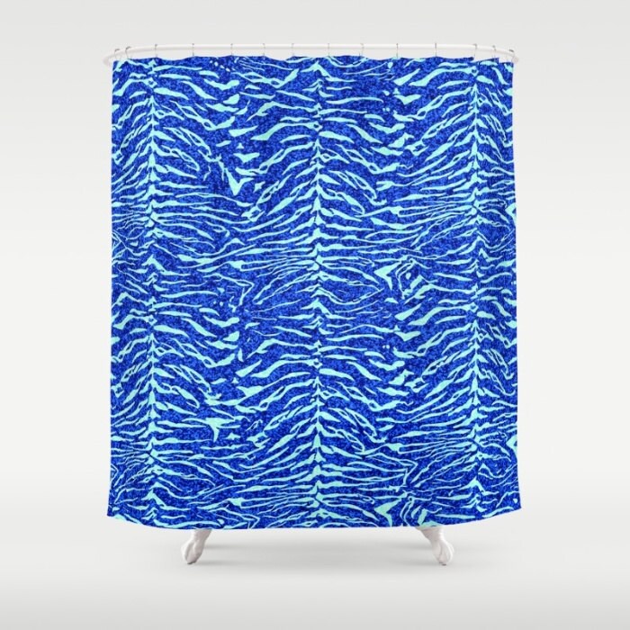 Shower Curtain. Animal Print Shower Curtain. by WildWatercolours