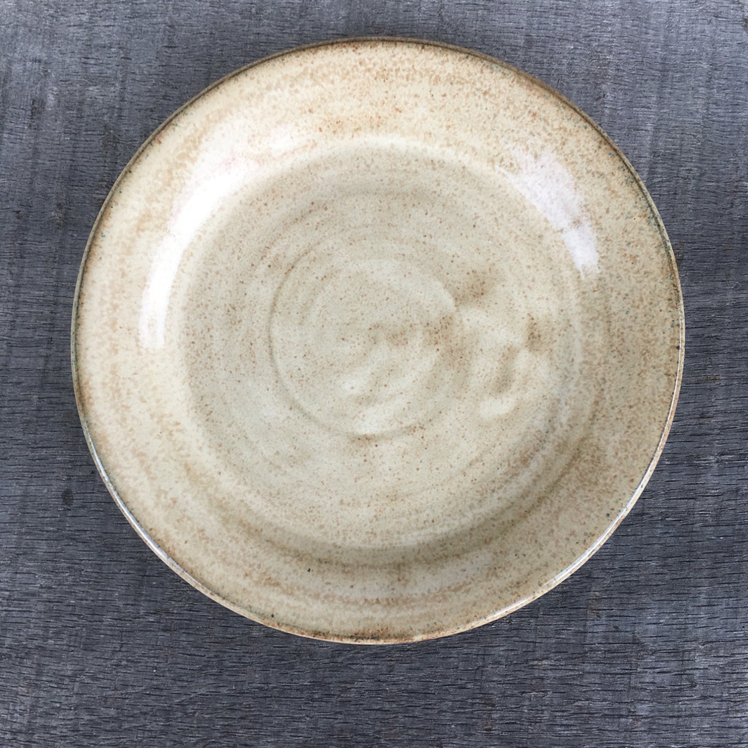 3pc Pottery Dinnerware Place setting in Birch Glaze