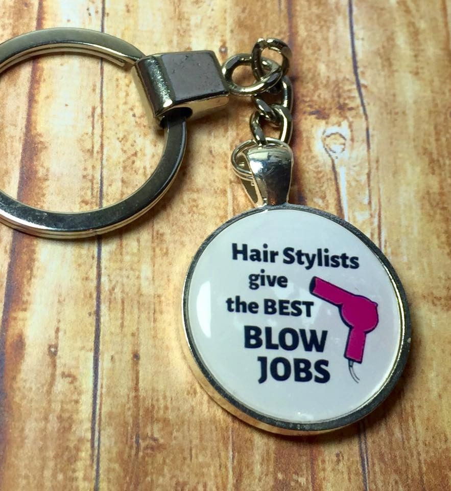 Hairstylist keyring Hairstylist keychain Hair stylists give