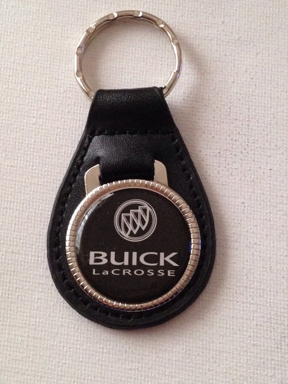 Buick LaCrosse Keychain Black Leather Key Chain