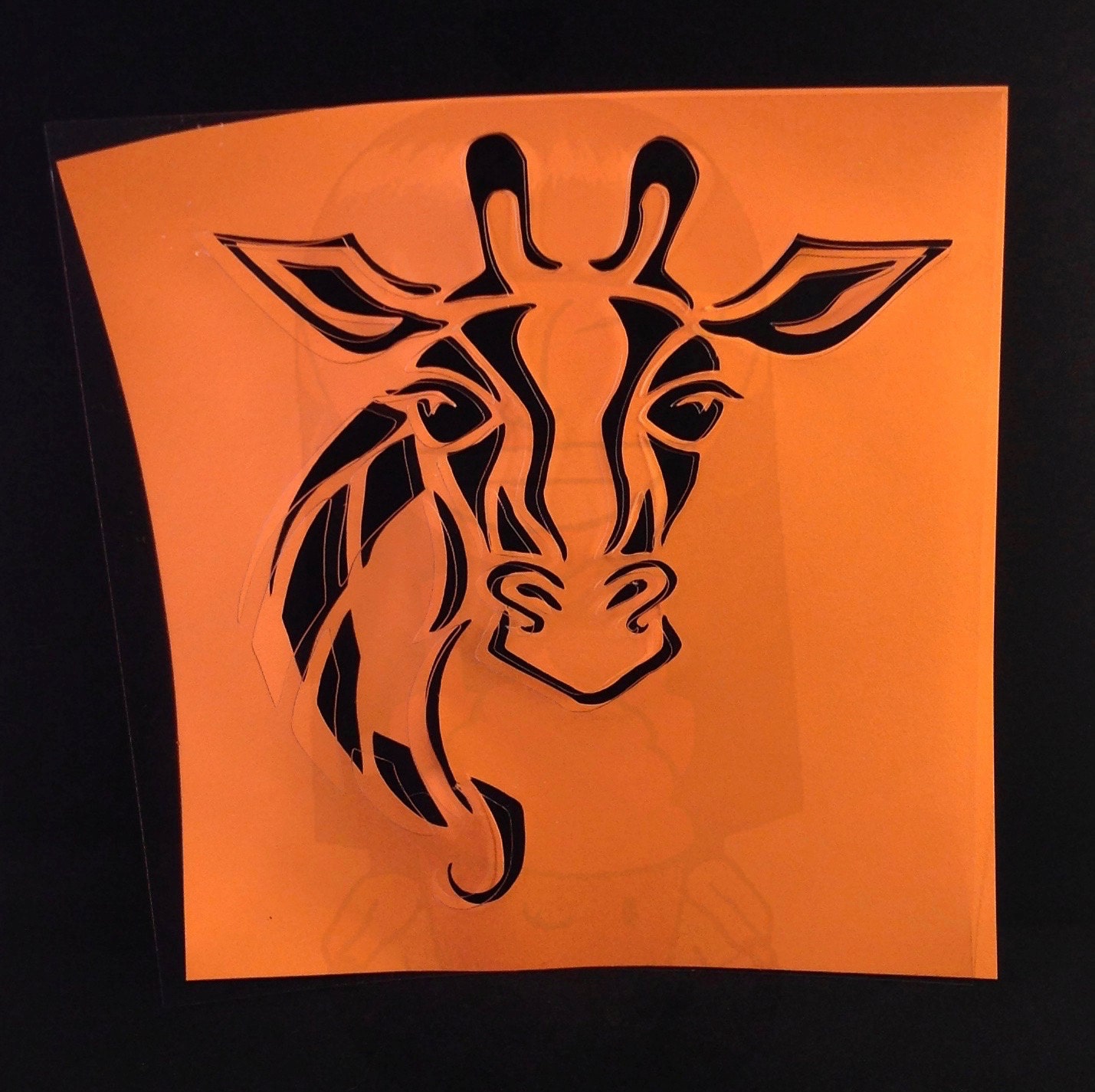 Giraffe Stencil