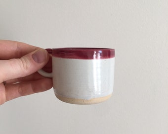 Ceramic Espresso Cups, Espresso Cups, Red Espresso Cups, White Espresso Cups, Coffee Lover Gifts