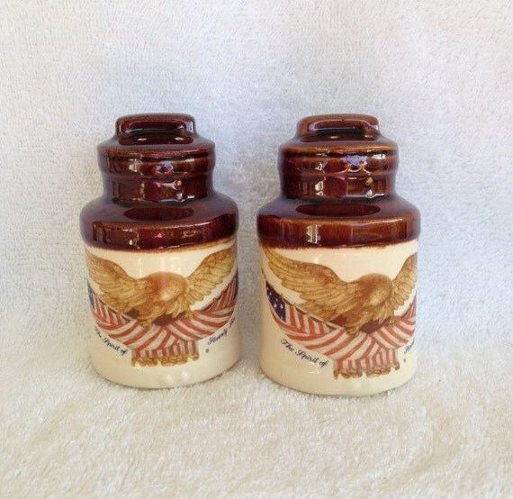 MCCoy Spirt of 76 Salt & Pepper Shakers