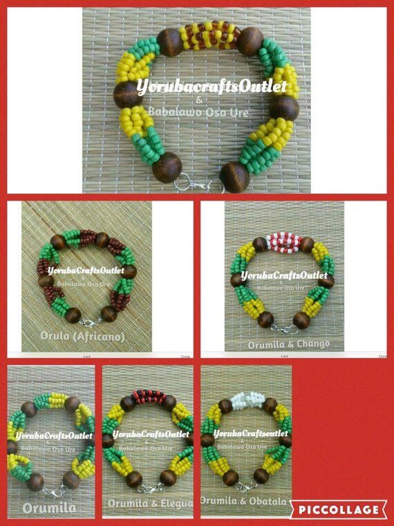 Ilde+De+Ifa Ilde pulsera de IFA ,BABALAWO ,Santeria Obatala,Chango ,Yemaya,Oshun ...