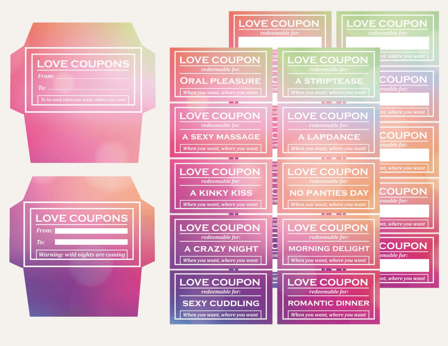 Love coupons promo code