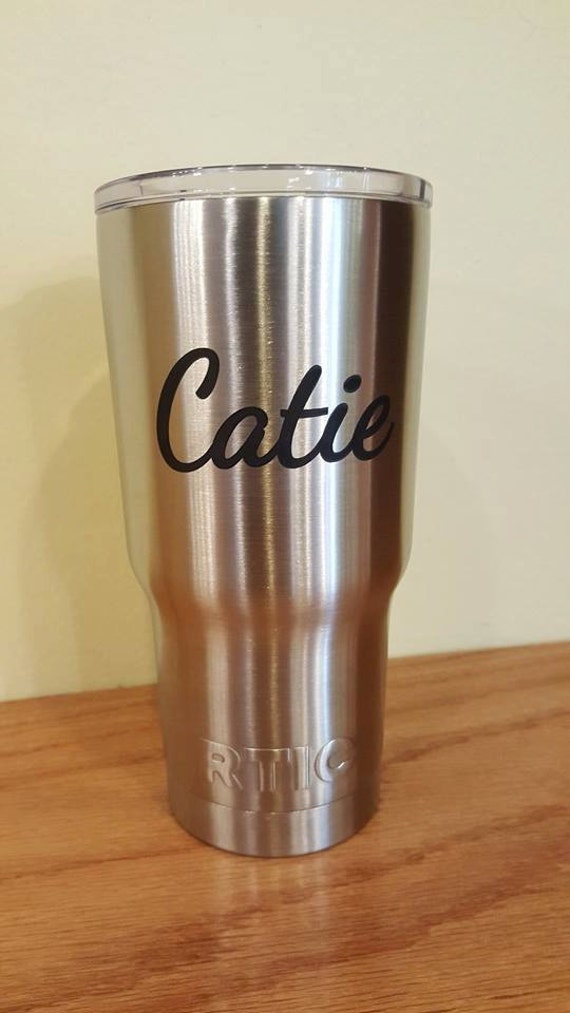 RTIC Tumbler engraved rtic personalized RTIC by TheDesignerStitch