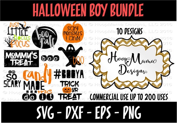 Download Halloween Boy Bundle SVG DXF eps and png Files for Cutting