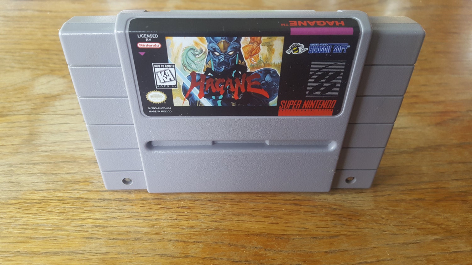 HAGANE Super Nintendo SNES Repro Rare by VintageElectrolytics