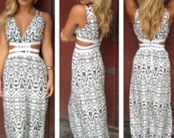 Stylish, cut out dress, flattering and fun!