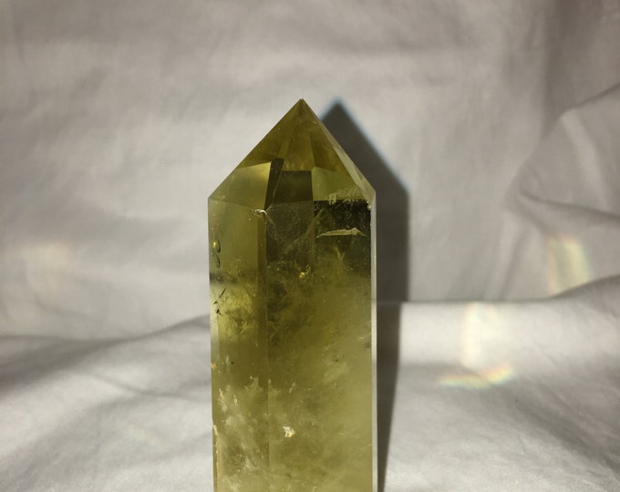 Natural Citrine from Tibet- All Natural Citrine Point Healing Crystals \ Reiki \ Healing Stone \ Healing Stones \ Chakra \ Home Decor