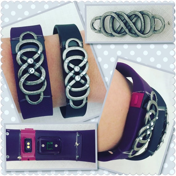 Items similar to Fitness Tracker Bling Endless Infinite Infinity Knot