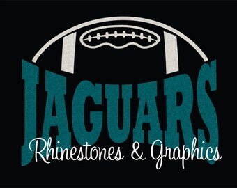 Jaguars Football Design Pattern Graphic Design Instant Download EPS SVG DXF Cutting Files Cameo