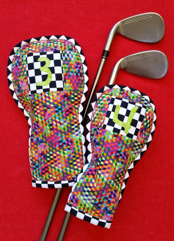 Golf Club Head Cover Sewing Pattern Boxed In