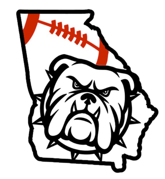 Georgia Football Cut File Georgia Football SVG