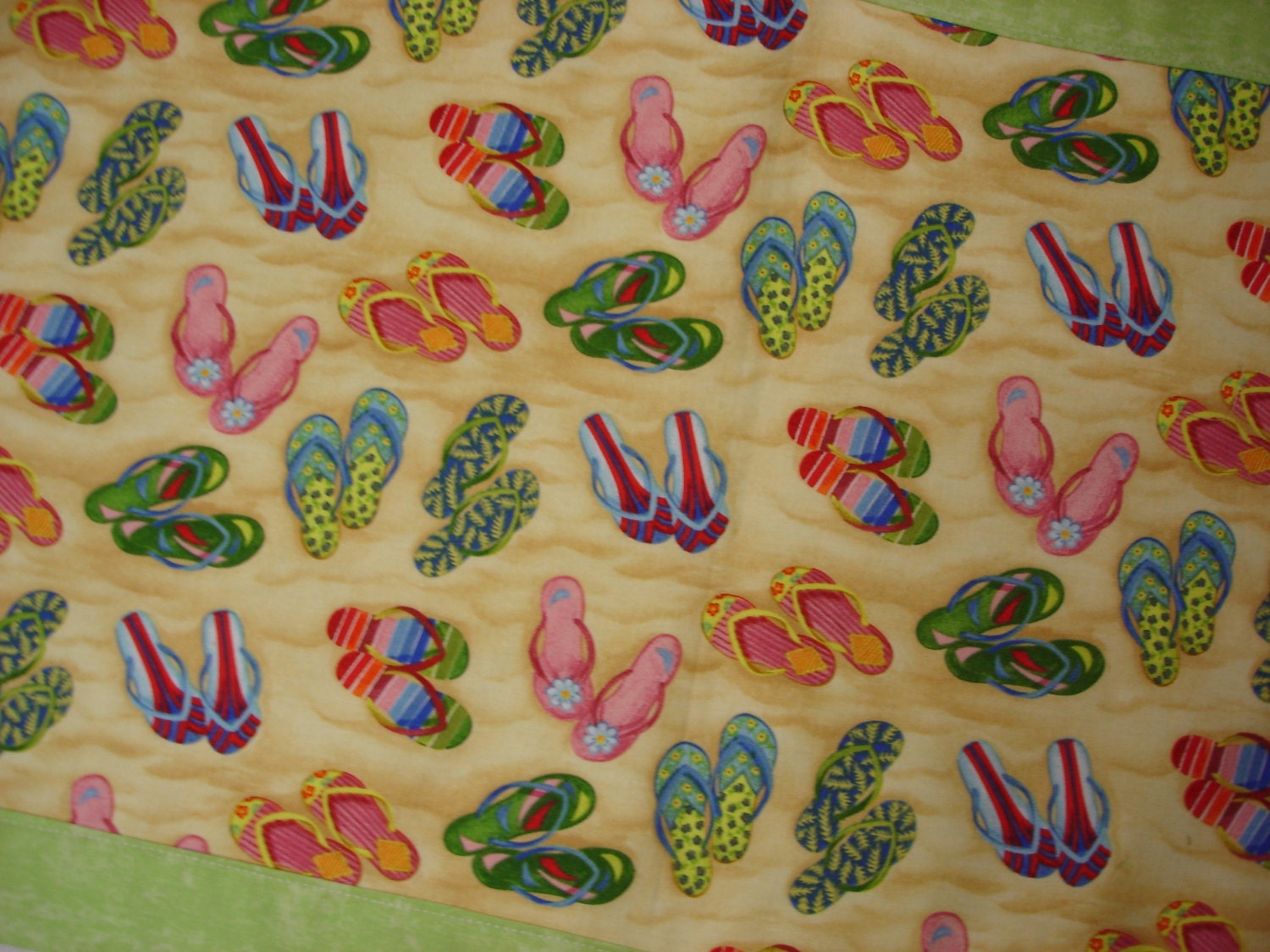 Flip Flop 42 inch Table Runner