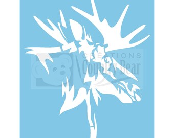 Stencil - Moose Head - ST-076