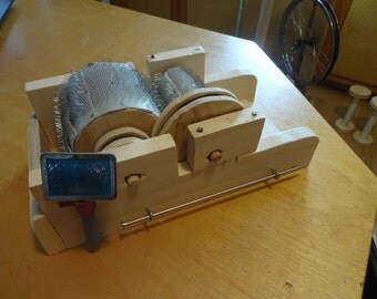 Calet Mini DRUM CARDER PLANS- Immediate pdf Including Patterns & Templates