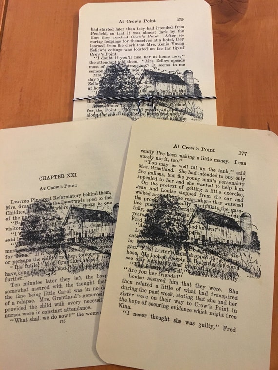 Vintage Book Pages