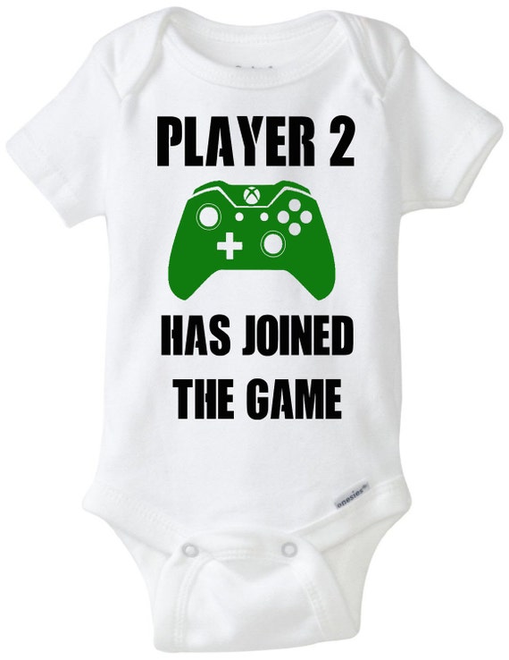 player 1 player 2 shirt and onesie