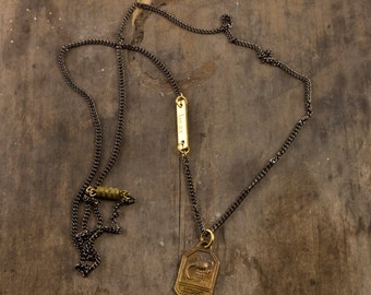 Scorpio Necklace, Zodiac Necklace, Horoscope Necklace, Mens Zodiac Necklace, Mens Pendant, Men's Jewelry, Men's Horoscope Necklace