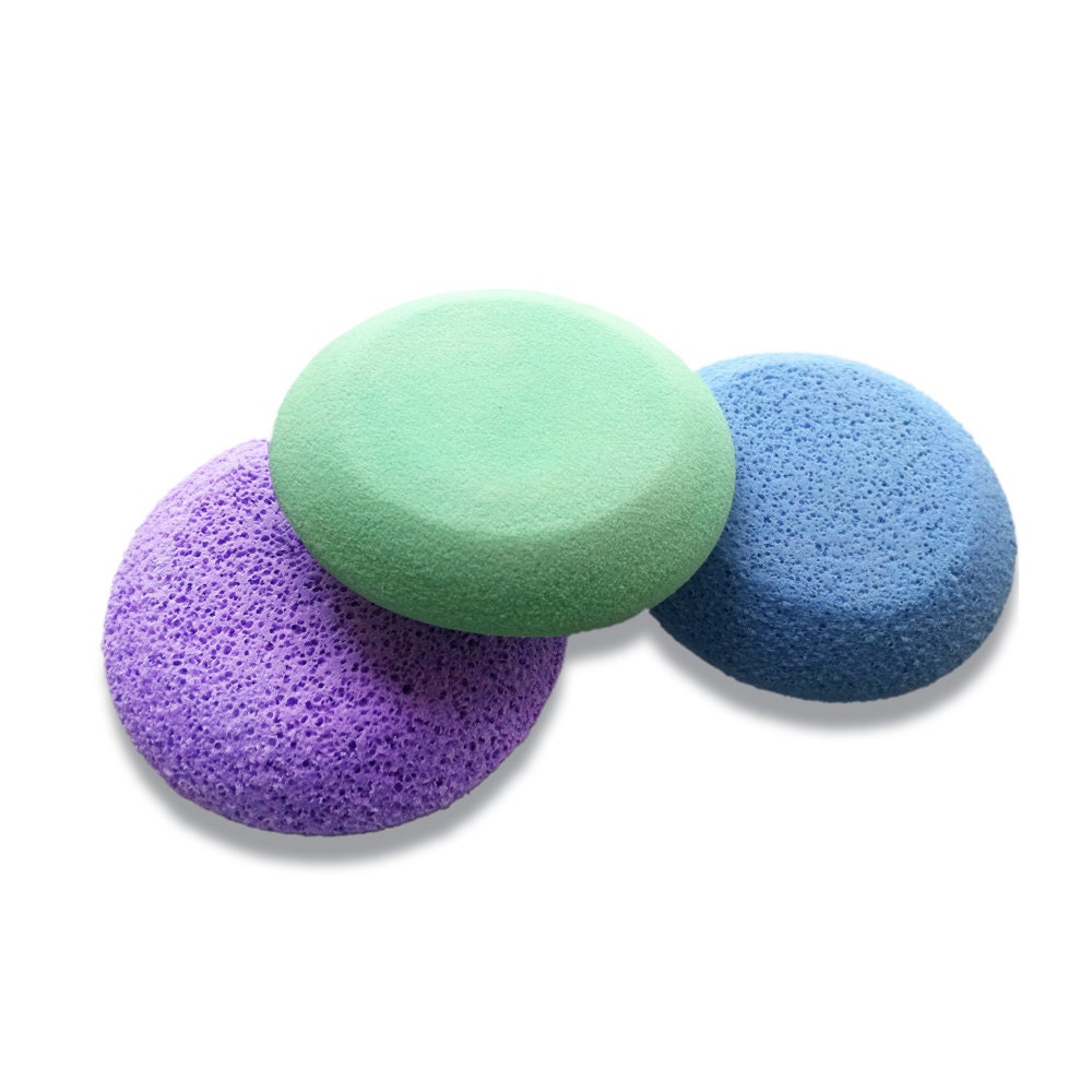 Set of 3 Pro-Sponges for Pottery Elephant Sponge Scrubbies