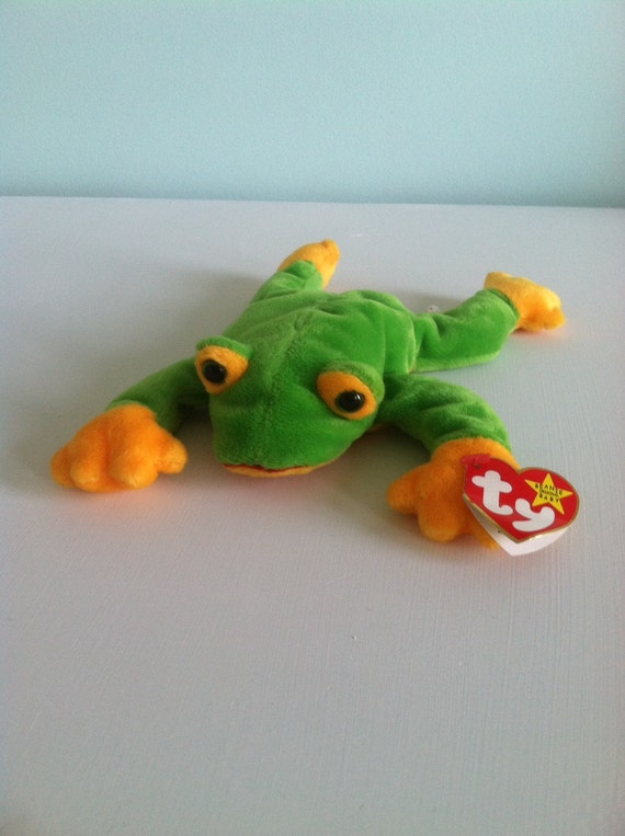 Ty Original Smoochy Beanie Baby Retired Smoochy Beanie Baby