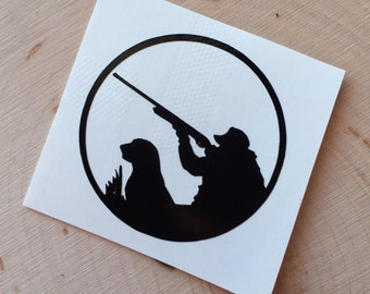 Vinyl Hunting Decal - Hunting YETI Decal - Mens YETI Decal